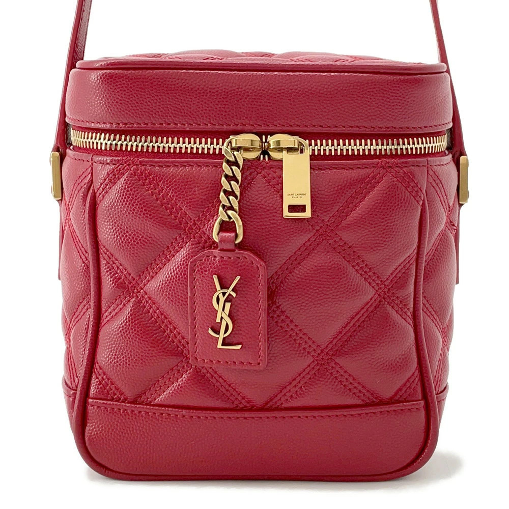 Saint Laurent Paris Shoulder Bag Vanity Leather Quilted